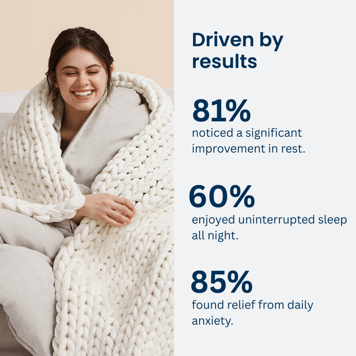 Cotton Chunky Knit Weighted Blanket - velouisse