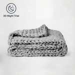 Cotton Chunky Knit Weighted Blanket - velouisse